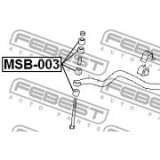 Слика 2 на чаура на раме FEBEST MSB-003