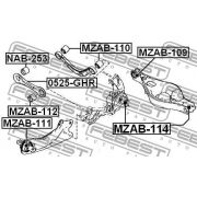 Слика 2 на Чаура на раме FEBEST MZAB-109