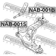 Слика 2 $на Чаура на раме FEBEST NAB-001B