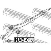 Слика 2 на Чаура на раме FEBEST NAB-01J