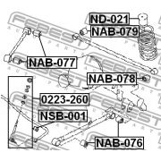 Слика 2 $на Чаура на раме FEBEST NAB-076