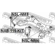 Слика 2 $на Чаура на раме FEBEST NAB-115-KIT