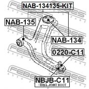 Слика 2 $на Чаура на раме FEBEST NAB-135