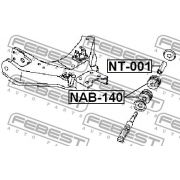 Слика 2 на Чаура на раме FEBEST NAB-140