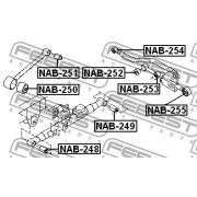 Слика 2 $на Чаура на раме FEBEST NAB-251