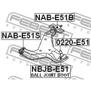 Слика 2 на Чаура на раме FEBEST NAB-E51S