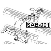 Слика 2 на Чаура на раме FEBEST SAB-001