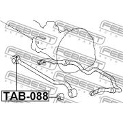 Слика 2 на Чаура на раме FEBEST TAB-088