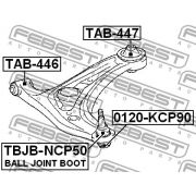 Слика 2 на Чаура на раме FEBEST TAB-447