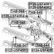 Слика 2 на Чаура на раме FEBEST TAB-545