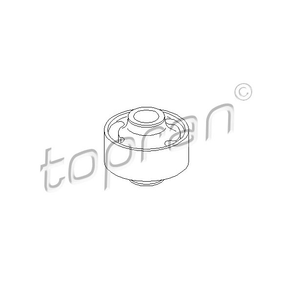 Слика на Чаура на раме TOPRAN 102 775 за Seat Toledo (1L) 1.8 16V - 125 коњи бензин