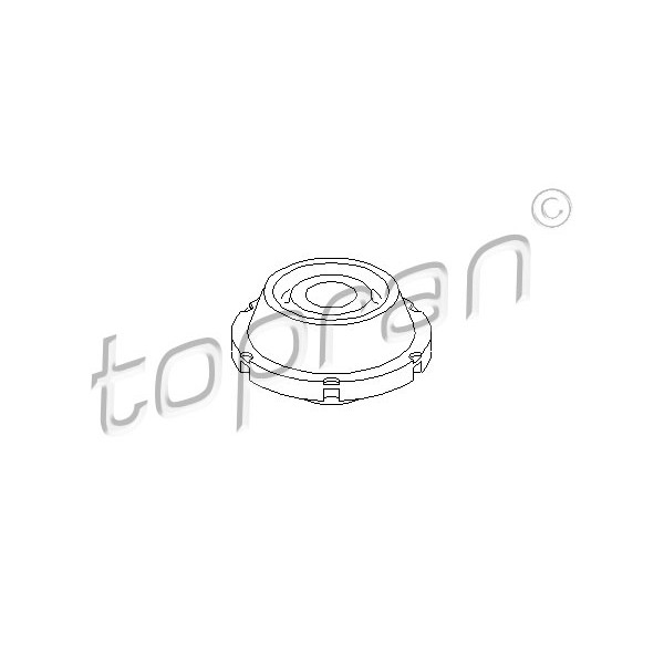 Слика на Чаура на раме TOPRAN 103 738 за Audi 100 Sedan (4A, C4) 2.3 E - 133 коњи бензин