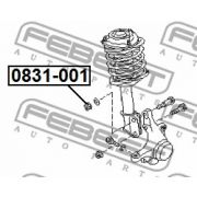 Слика 2 $на Шайба за надлъжен наклон на ос FEBEST 0831-001