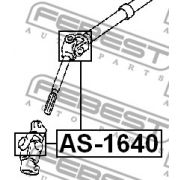 Слика 2 на шарнирно съединение, кормилен вал FEBEST AS-1640