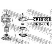 Слика 2 на шолја, амортизер FEBEST CRSS-001