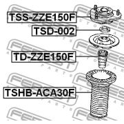 Слика 2 $на Шолја, амортизер FEBEST TSS-ZZE150F