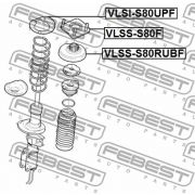 Слика 2 на шолја, амортизер FEBEST VLSS-S80RUBF