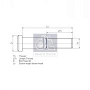 Слика 1 на шпилка главина DT Spare Parts 3.61105