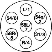 Слика 2 $на Штекер адаптер (контактна кутија) HELLA 8JB 001 941-001