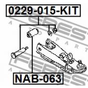 Слика 2 на штрафови за раме FEBEST 0229-015-KIT