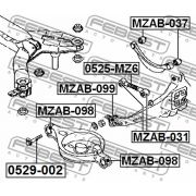 Слика 2 на штрафови за раме FEBEST 0529-002