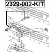 Слика 2 на штрафови за раме FEBEST 2329-002-KIT