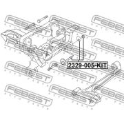 Слика 2 на штрафови за раме FEBEST 2329-005-KIT