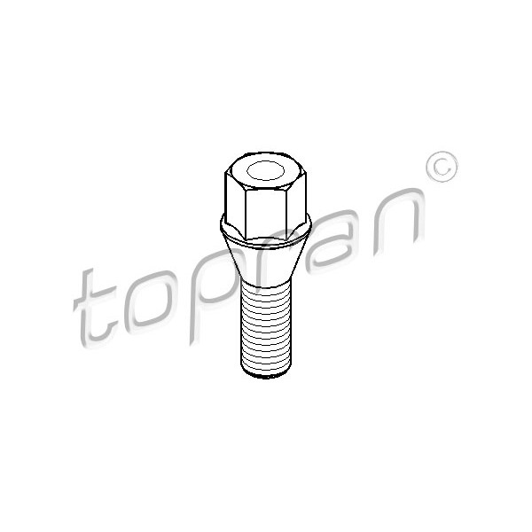 Слика на штраф на тркалото TOPRAN 501 536 за Renault Laguna 2 Sport Tourer (KG0-1) 2.0 16V IDE (KG0N) - 140 коњи бензин