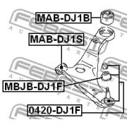 Слика 2 на Јабучица FEBEST 0420-DJ1F