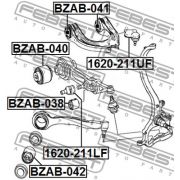 Слика 2 $на Јабучица FEBEST 1620-211LF