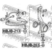 Слика 2 на Јабучици комплет FEBEST HBJB-213