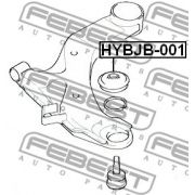 Слика 2 на Јабучици комплет FEBEST HYBJB-001