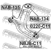 Слика 2 $на Јабучици комплет FEBEST NBJB-C11