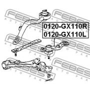 Слика 2 $на Јабучици FEBEST 0120-GX110L