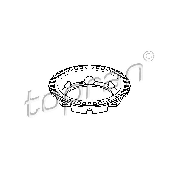 Слика на abs прстен TOPRAN 109 482 за VW Caddy 2 Estate (9K9B) 1.4 - 60 коњи бензин