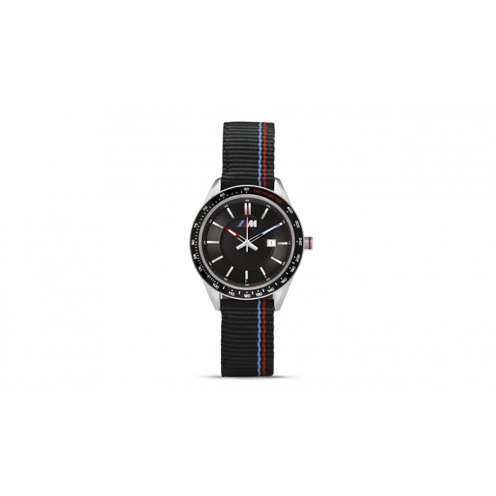 Слика на BMW M wristwatch, men black BMW OE 80262406693 за  Alfa Romeo 164 Sedan 3.0 - 197 kоњи бензин