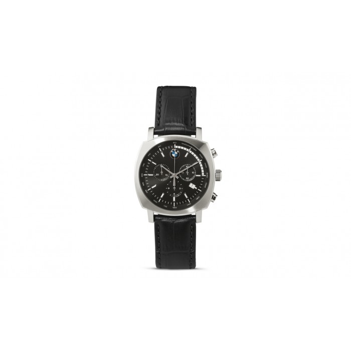 Слика на BMW watch Chronograph silver/black BMW OE 80262406690 за  Alfa Romeo 164 Sedan 3.0 V6 (164.H1A, 164.H1B, 164.K1P) - 180 kоњи бензин