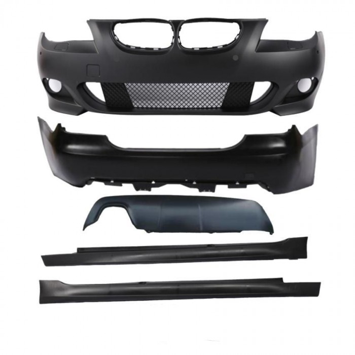 Слика на BODY KIT за BMW Е60 седан (2003-2007) - M-Tech пакет без халогени AP BKBMWE60MTWF за  BMW 3 Coupe E92 M GTS - 450 kоњи бензин