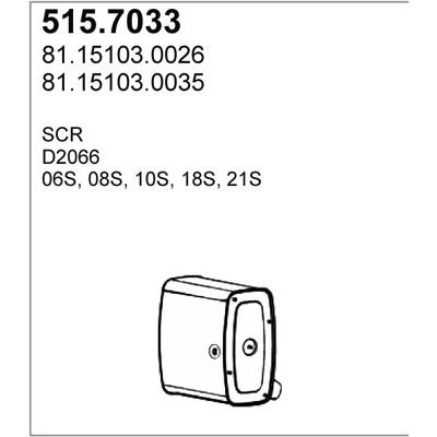 Слика на Dpf филтер ASSO 515.7033