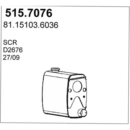 Слика на Dpf филтер ASSO 515.7076