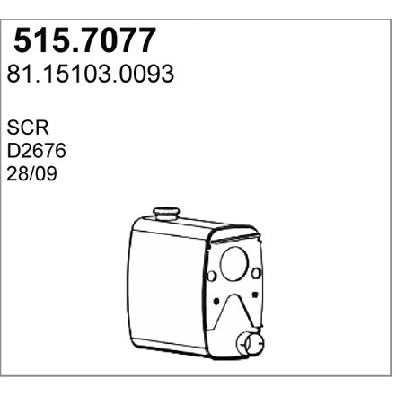 Слика на Dpf филтер ASSO 515.7077