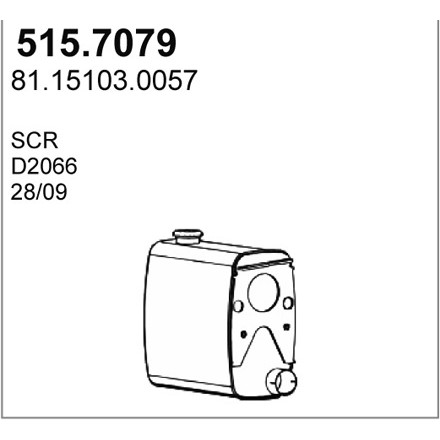 Слика на Dpf филтер ASSO 515.7079