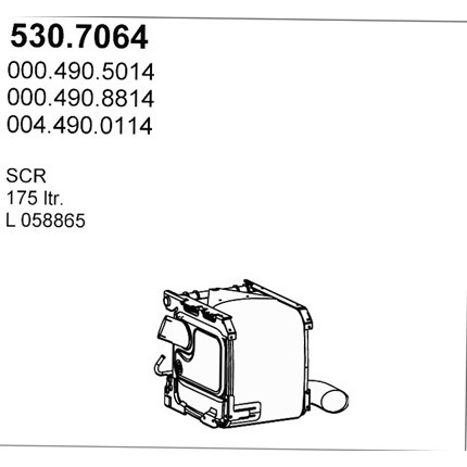 Слика на Dpf филтер ASSO 530.7064