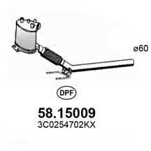 Слика на Dpf филтер ASSO 58.15009