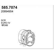 Слика 1 $на Dpf филтер ASSO 585.7074