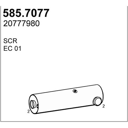 Слика на Dpf филтер ASSO 585.7077