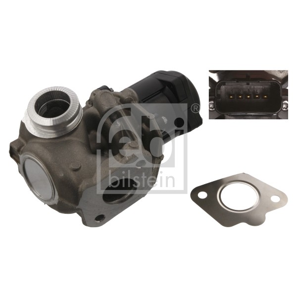 Слика на EGR вентил FEBI BILSTEIN 36750 за Ford Fiesta 5 (jh,jd) 1.4 TDCi - 68 коњи дизел