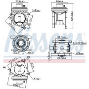 Слика 1 на EGR вентил NISSENS 98173