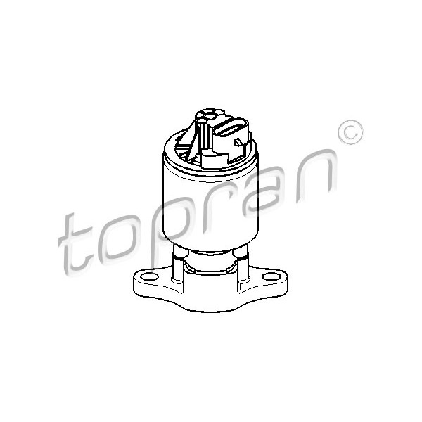 Слика на EGR вентил TOPRAN 205 869 за Daewoo Leganza Saloon 2.2 16V - 136 коњи бензин
