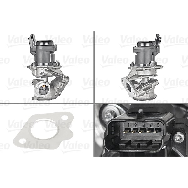 Слика на EGR вентил VALEO ORIGINAL PART 700413 за Ford Fiesta 5 (jh,jd) 1.4 TDCi - 68 коњи дизел